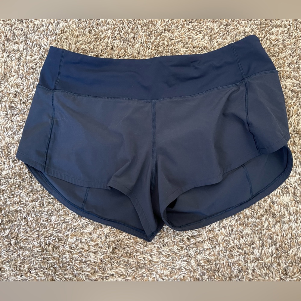 Lululemon speed up shorts low rise 2.5